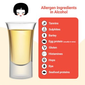 Think you're allergic to alcohol? Here are common allergens in alcoholic drinks that you might be allergic to instead.